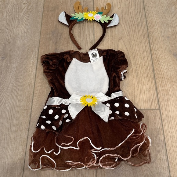 NWT friendly fawn infant costume 6-12 months - Picture 3 of 5